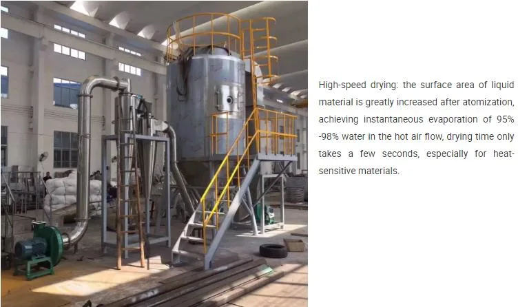 Spirulina Powder High Speed Centrifugal Spray Dryer Machine