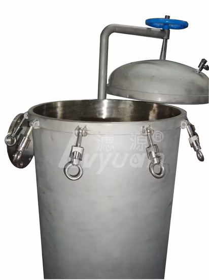 工業用浄水フィルターハウジング SS304 複数のバグフィルターハウジング/ステンレス鋼バグフィルター水フィルターシステム