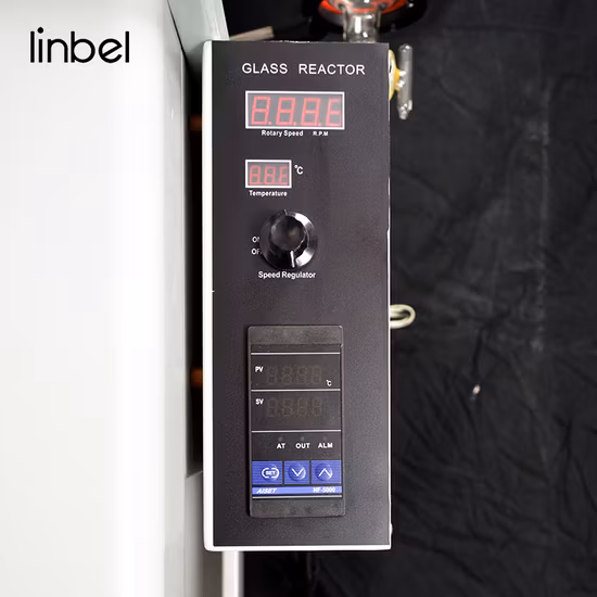 実験用ガラス反応器スターラー重合 10L 単層光化学ガラス反応器